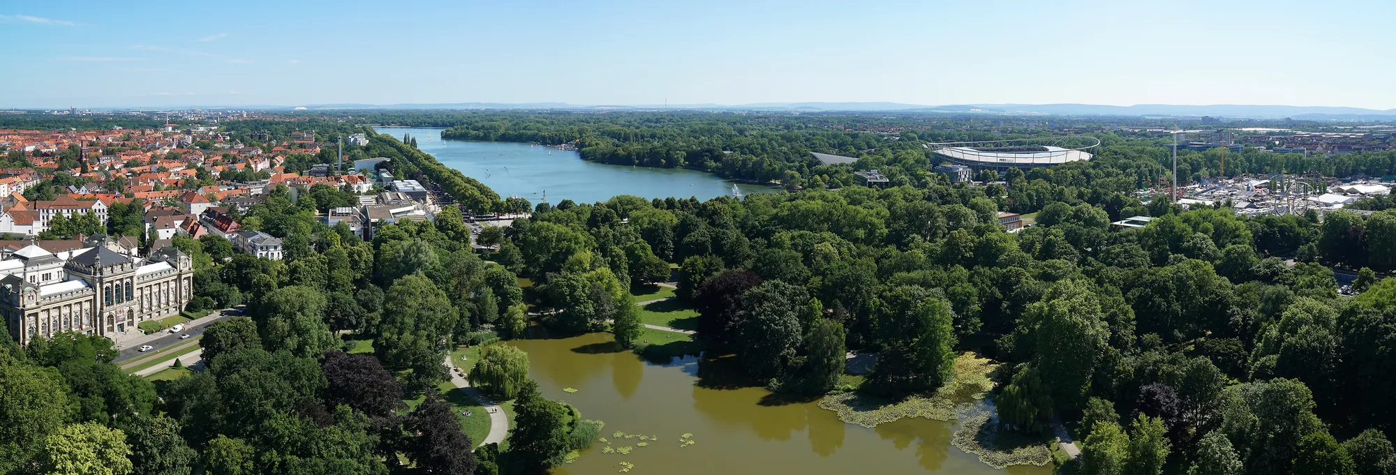 Panoramablick über Hannover